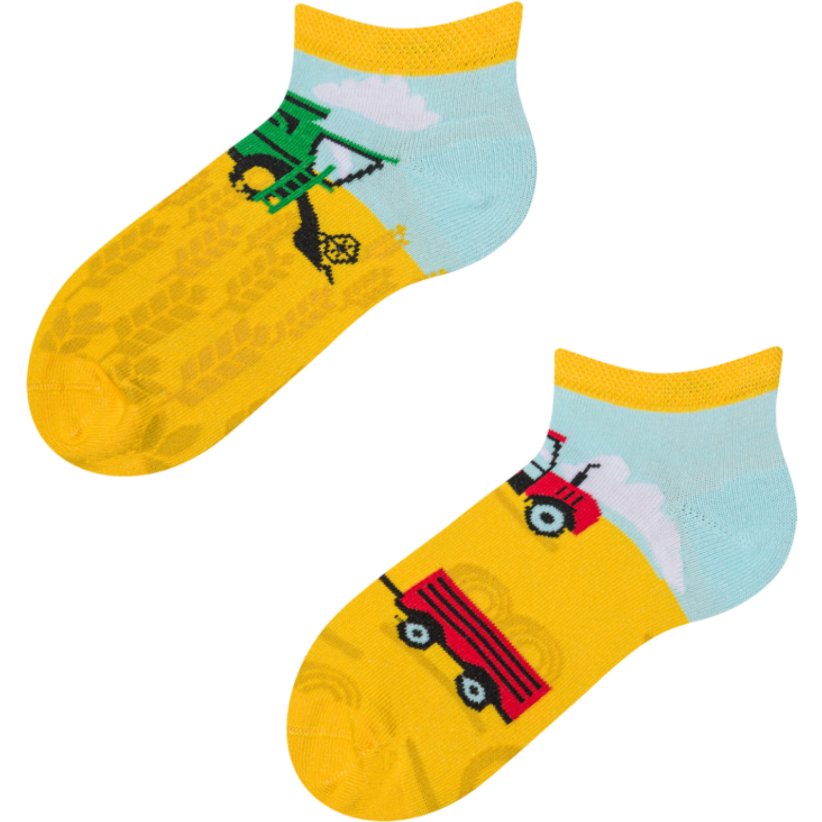  Kindersocken Traktor kurz 