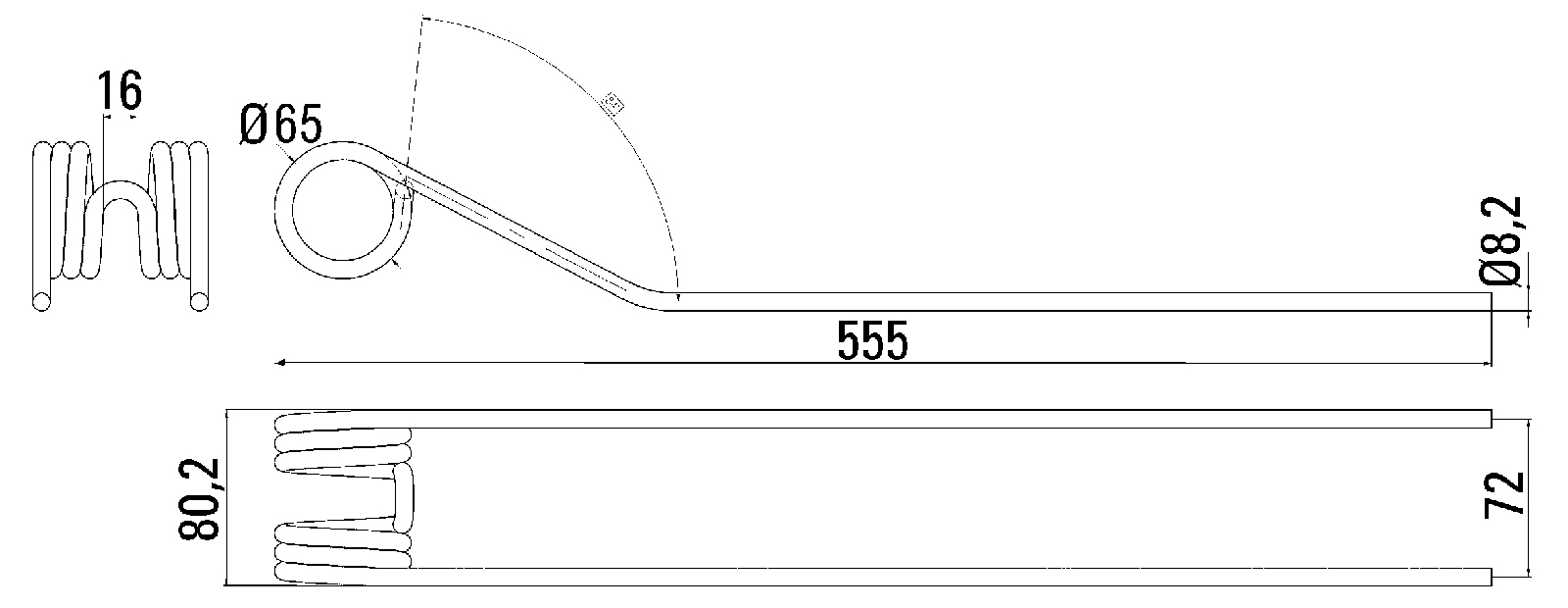 Dent de râteau rotative adaptée aux Pöttinger TOP et EUROTOP