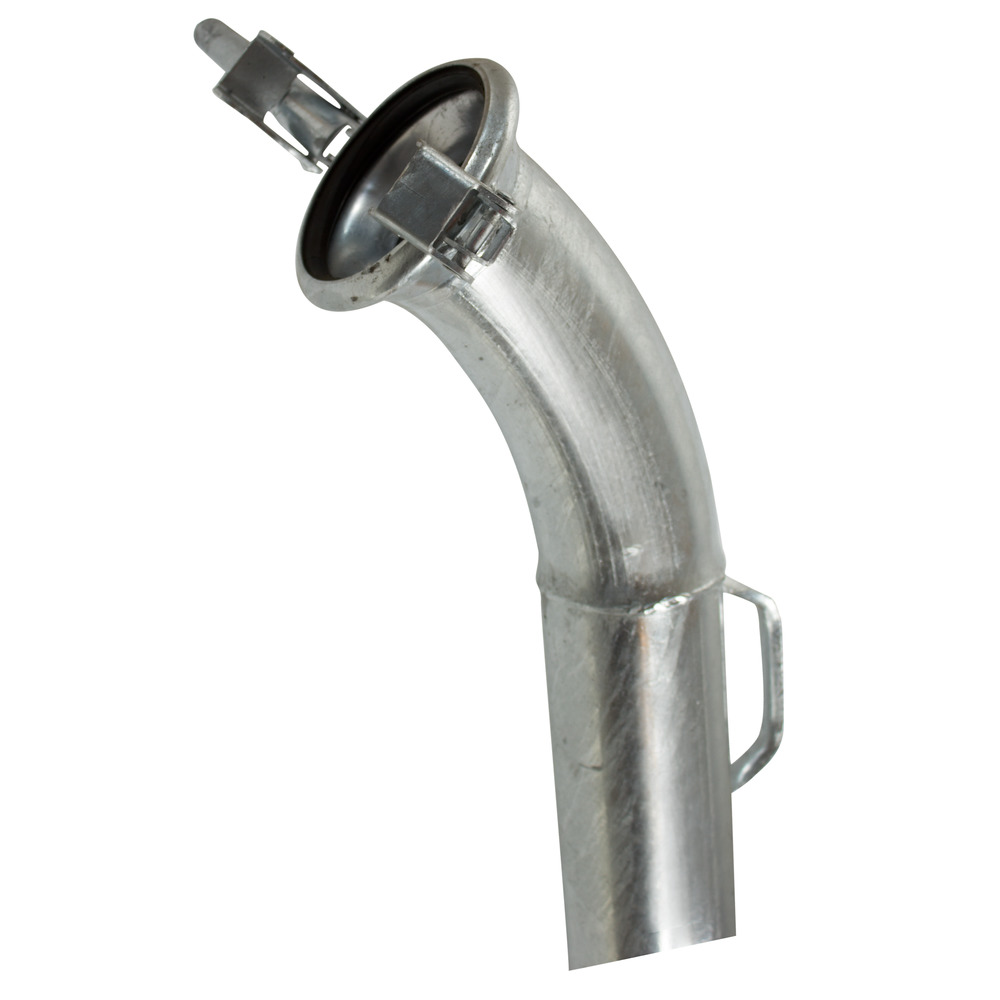 Saugrohr mit 45° Bogen und Becher, Italienisches System