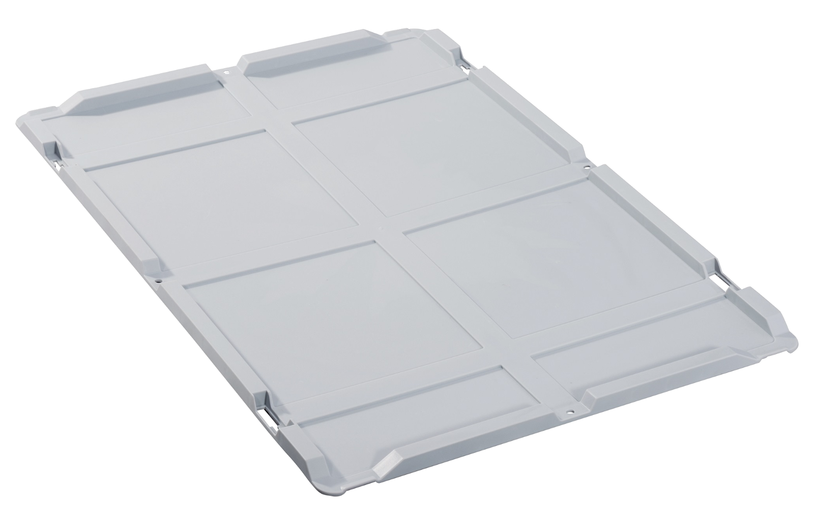 Boîte empilable avec couvercle 60x40x2,5