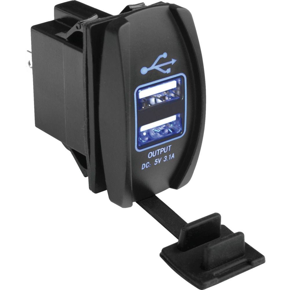 Adaptateur de chargement USB double