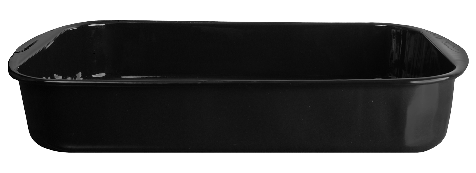 Auflaufform Universal schwarz emailliert