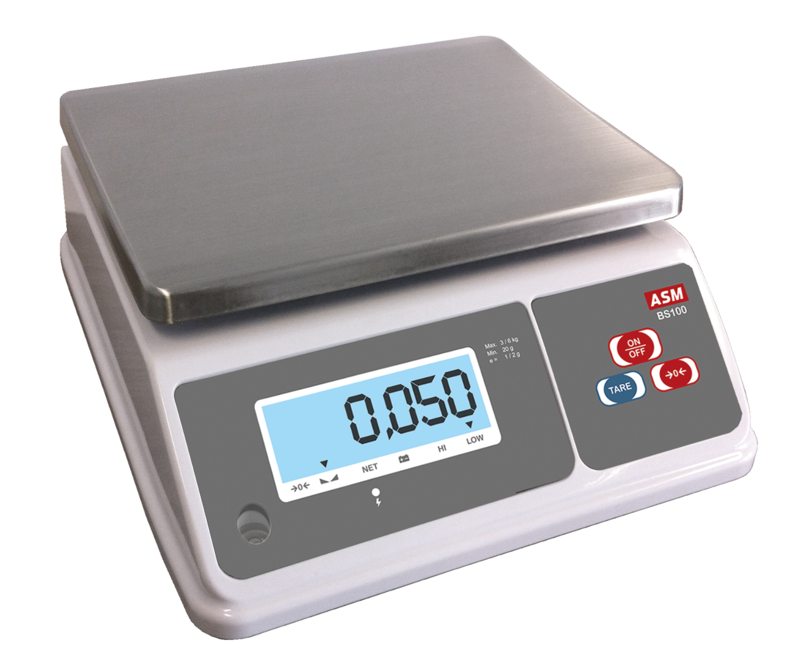 Tischwaage geeicht BS 100 6/15 kg
