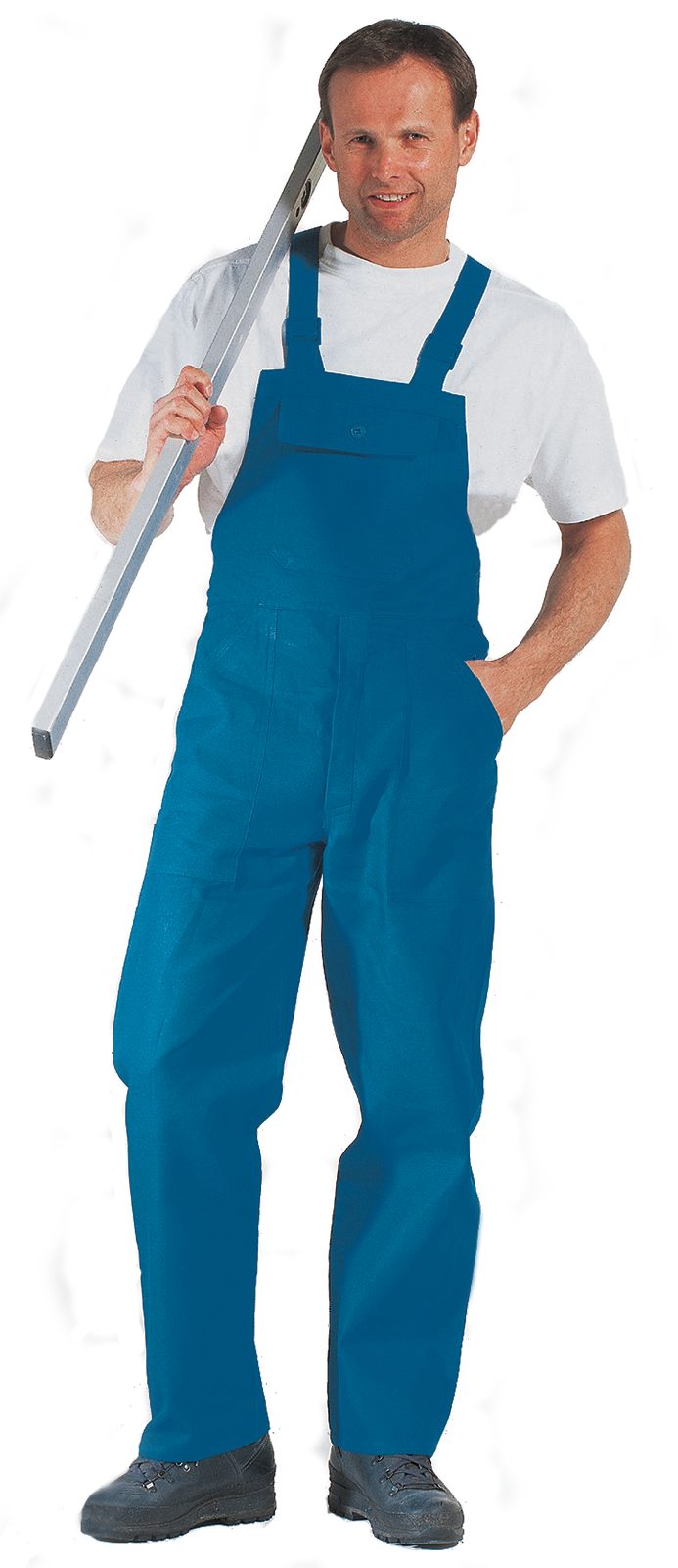  Salopette Basic bleu brillant