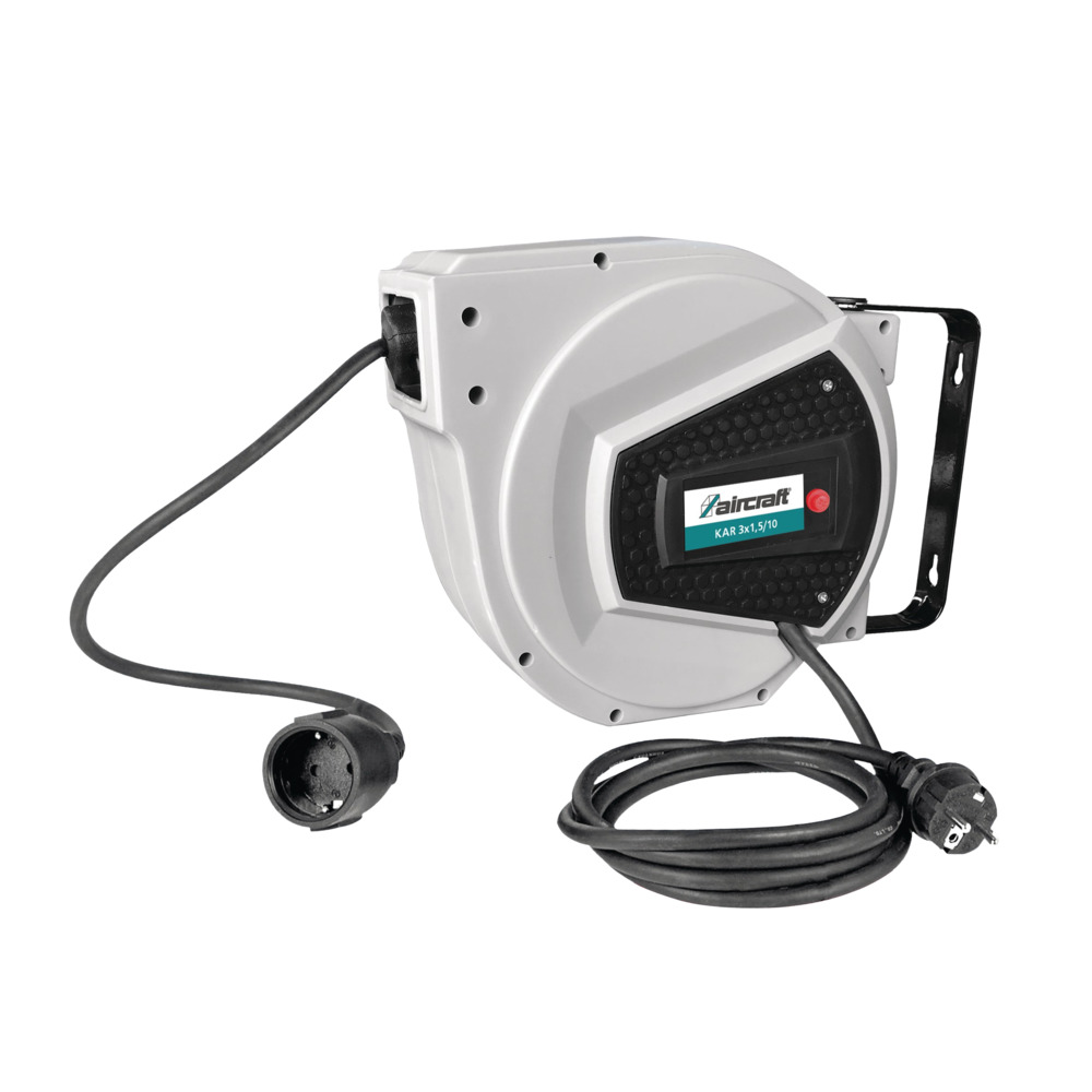 Enrouleur de câble KAR 3x1,5 10m