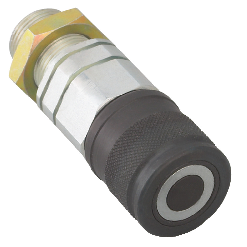 Muffe flachdichtend M22x1,5 15L DN20/BG3 mit Schottgewinde