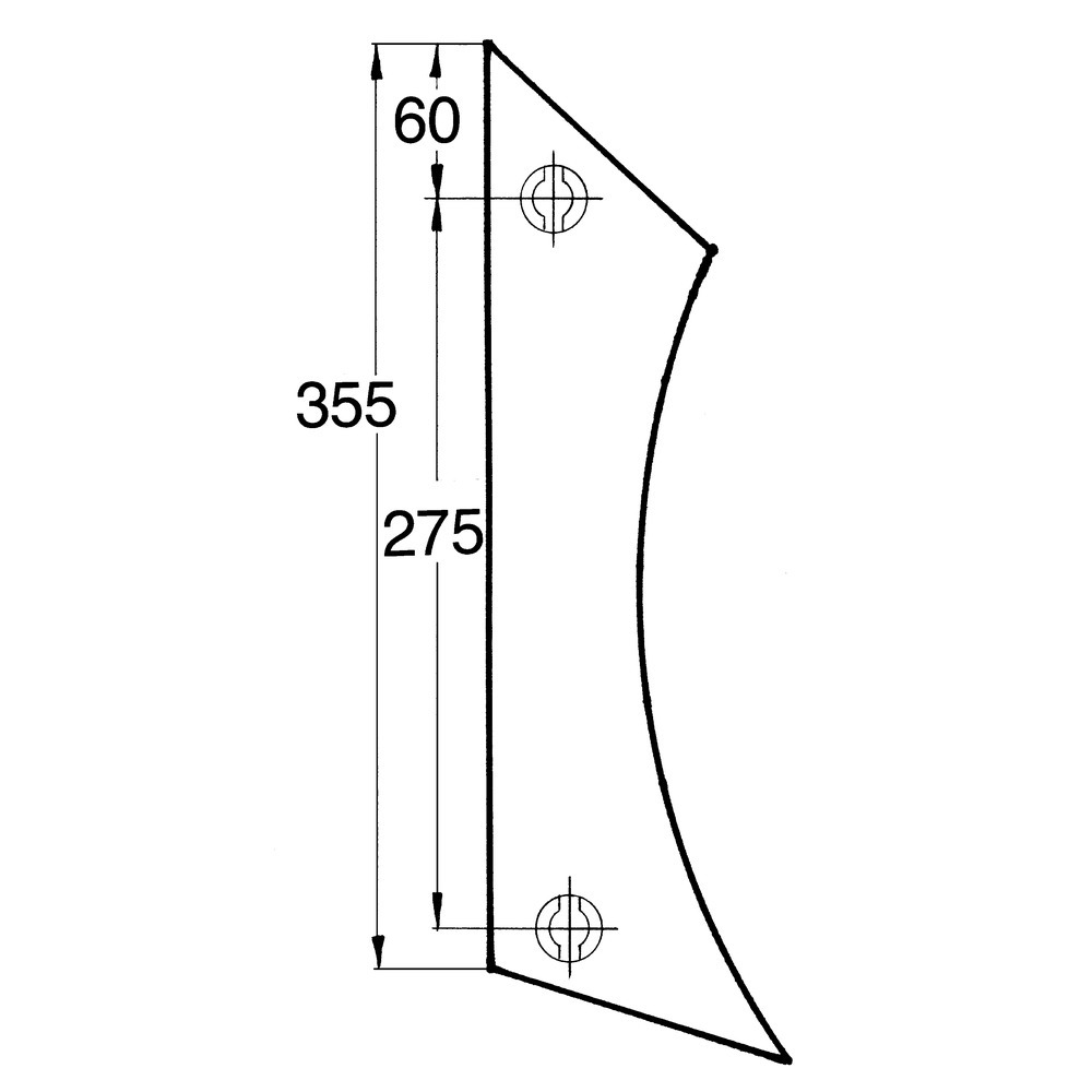 Mollblechkante zu Mollbleche U15, UN400, UST400, UL430