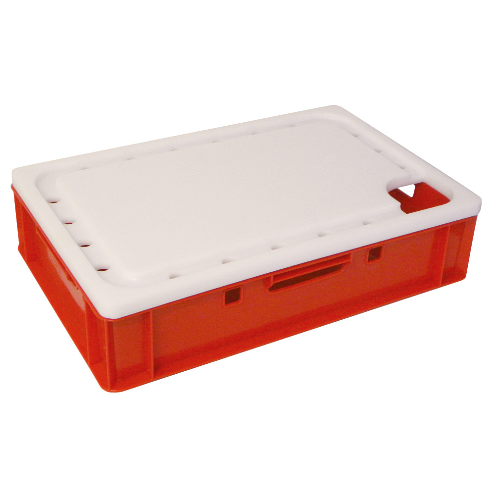 Plaque à découper avec rainure à jus et ouverture pour couper les aliments