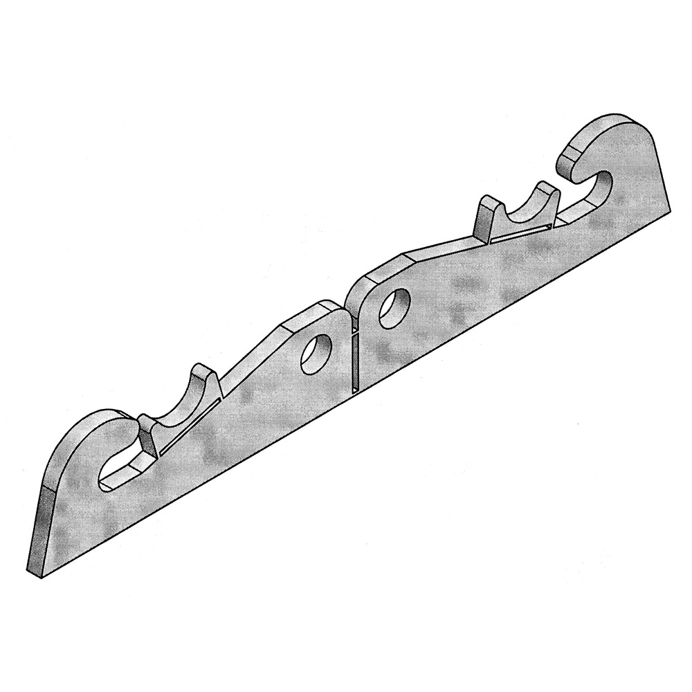 Crochet d'attelage Schäffer oeillet pour chargeuse sur pneus 42mm