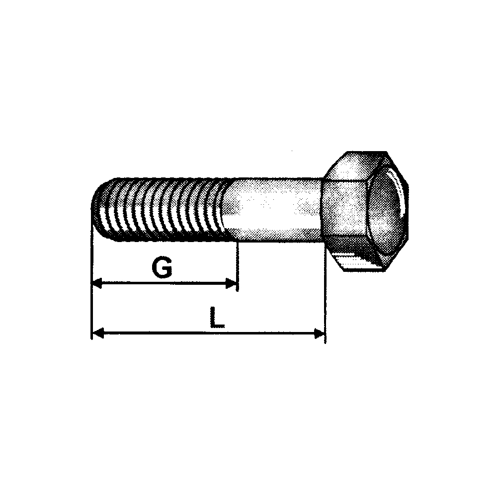 Vis M16x1,5x47, 12,9