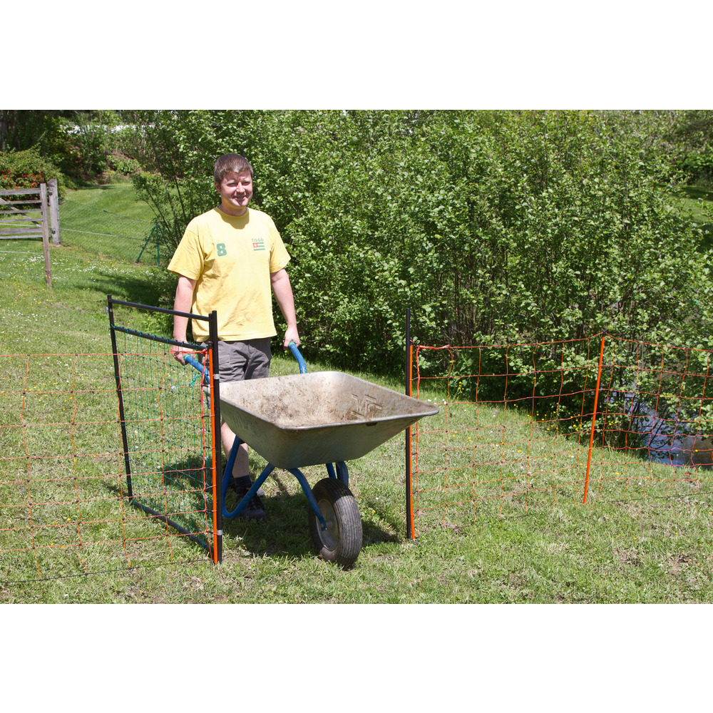 Tür für Elektrozaunnetze