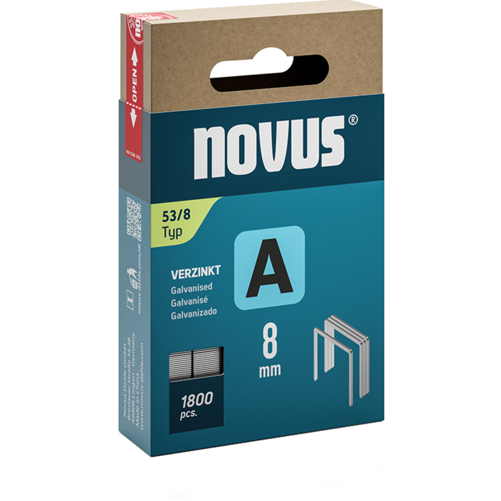 Agrafes A 53/8 2000 pcs