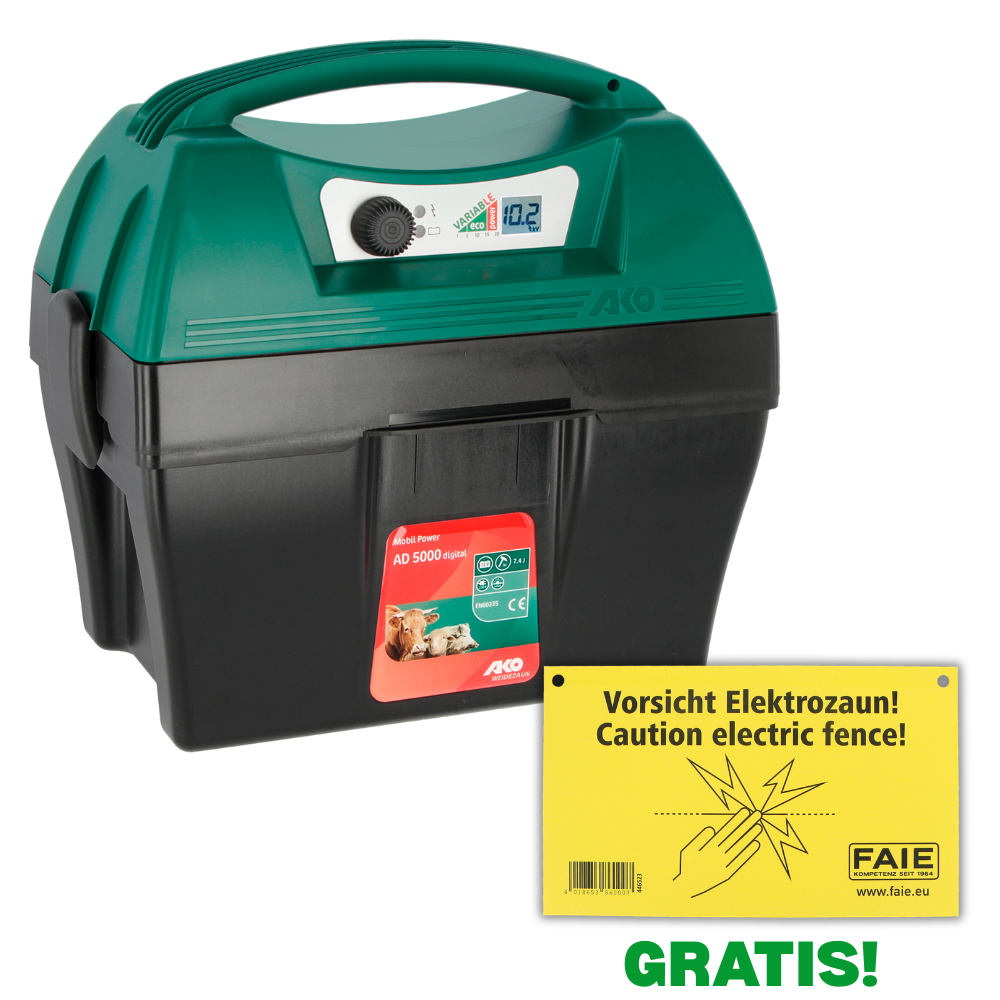 Electrificateur Mobil Power AD 5000 digital - 12 V