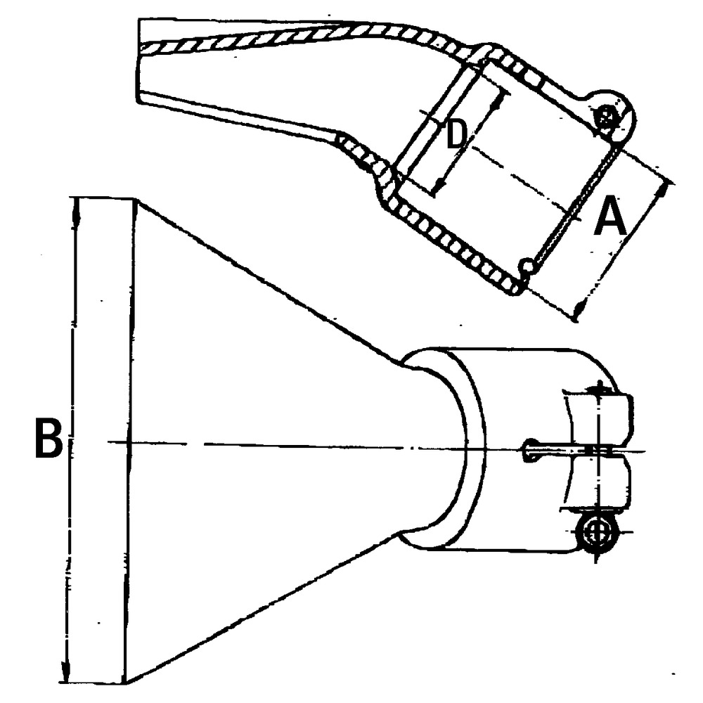 Seitenverteilerdüse, Streubreite 11 m-FA773