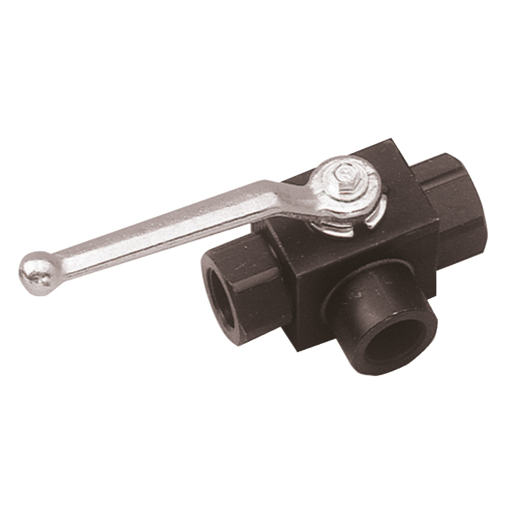 Robinet inverseur 3 voies avec filetage intérieur