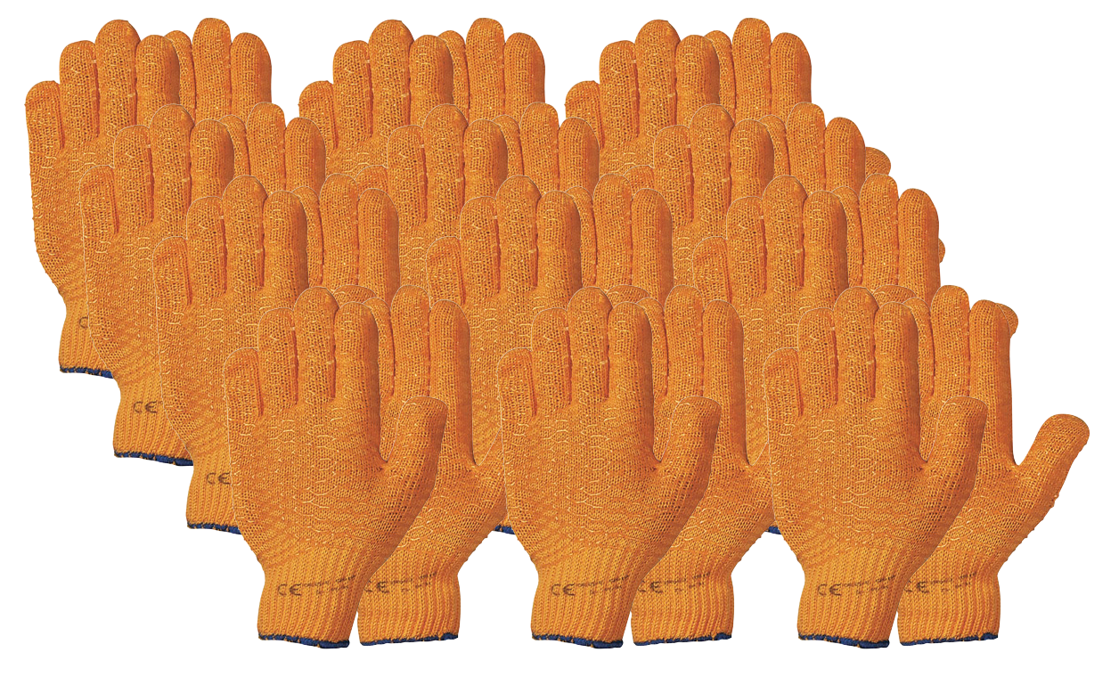 Gant tricoté Criss Cross SET de 12 pièces