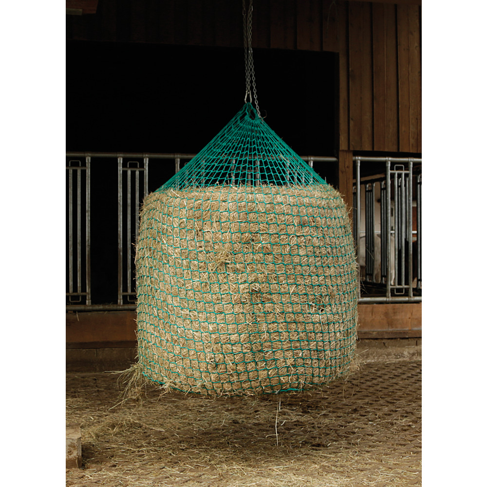 Filet à foin pour balles rondes à suspendre 150x180 cm