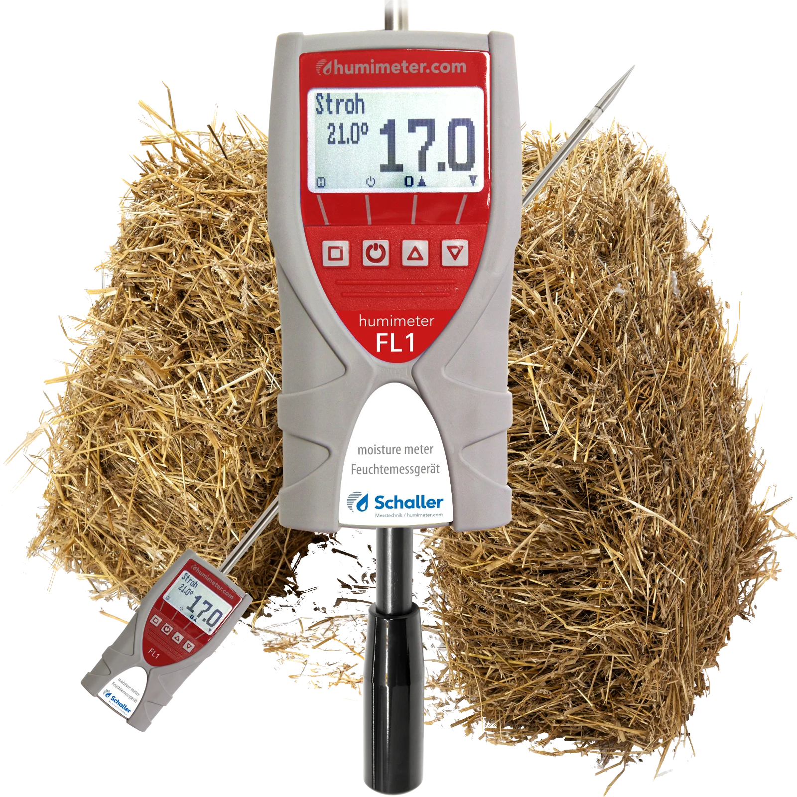 Feuchtemessgerät für Heu und Stroh FL1