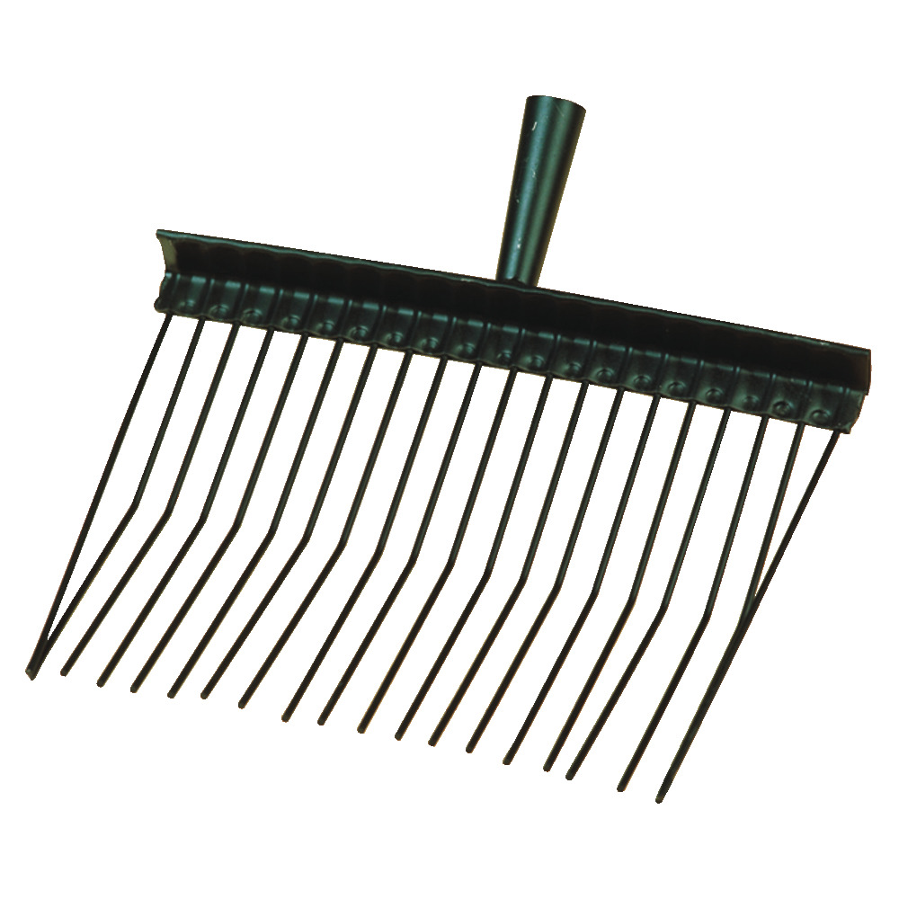 Fourche à fumier en métal sans manche