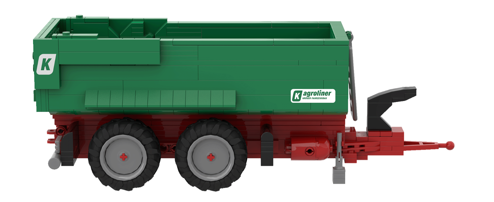 Camion benne BRIXIES Plus Kröger. MUK 303