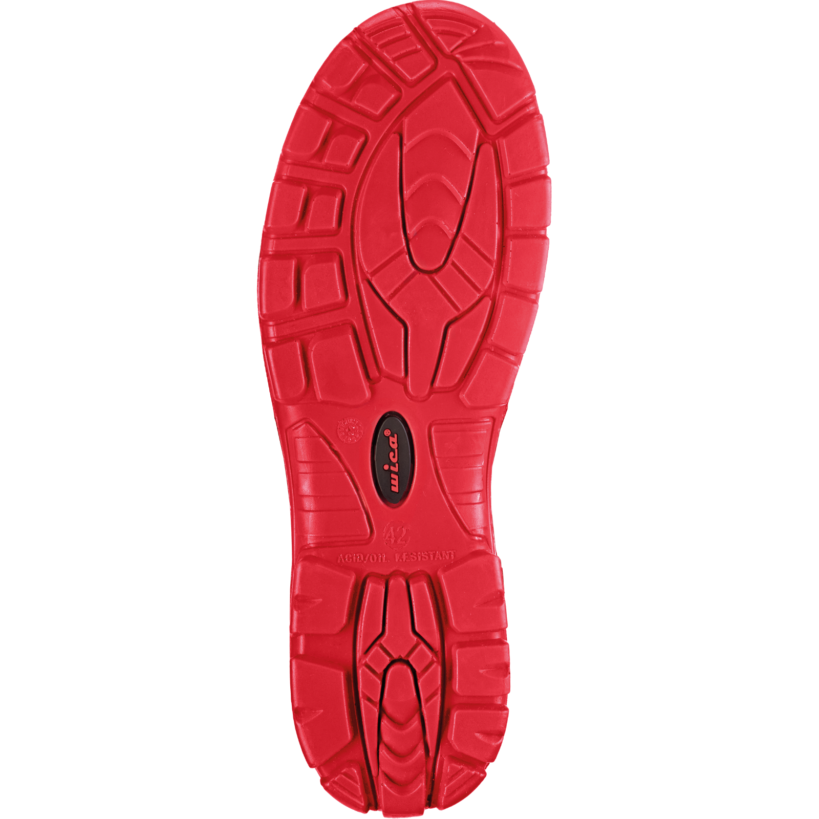  SI-Schnürstiefel S3 Canelli schwarz/rot  