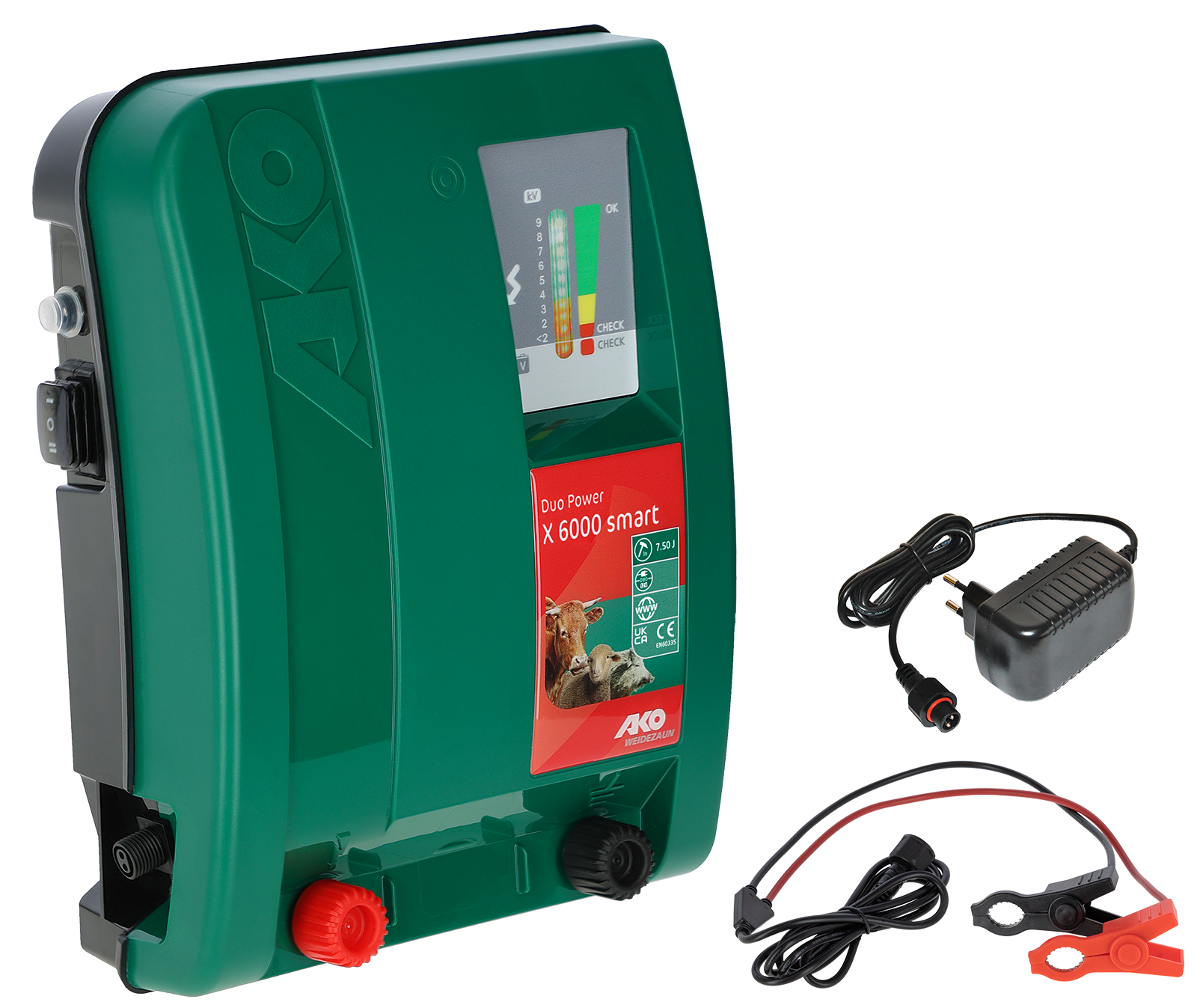Weidezaungerät DuoPower X 6000 smart - 12/230V