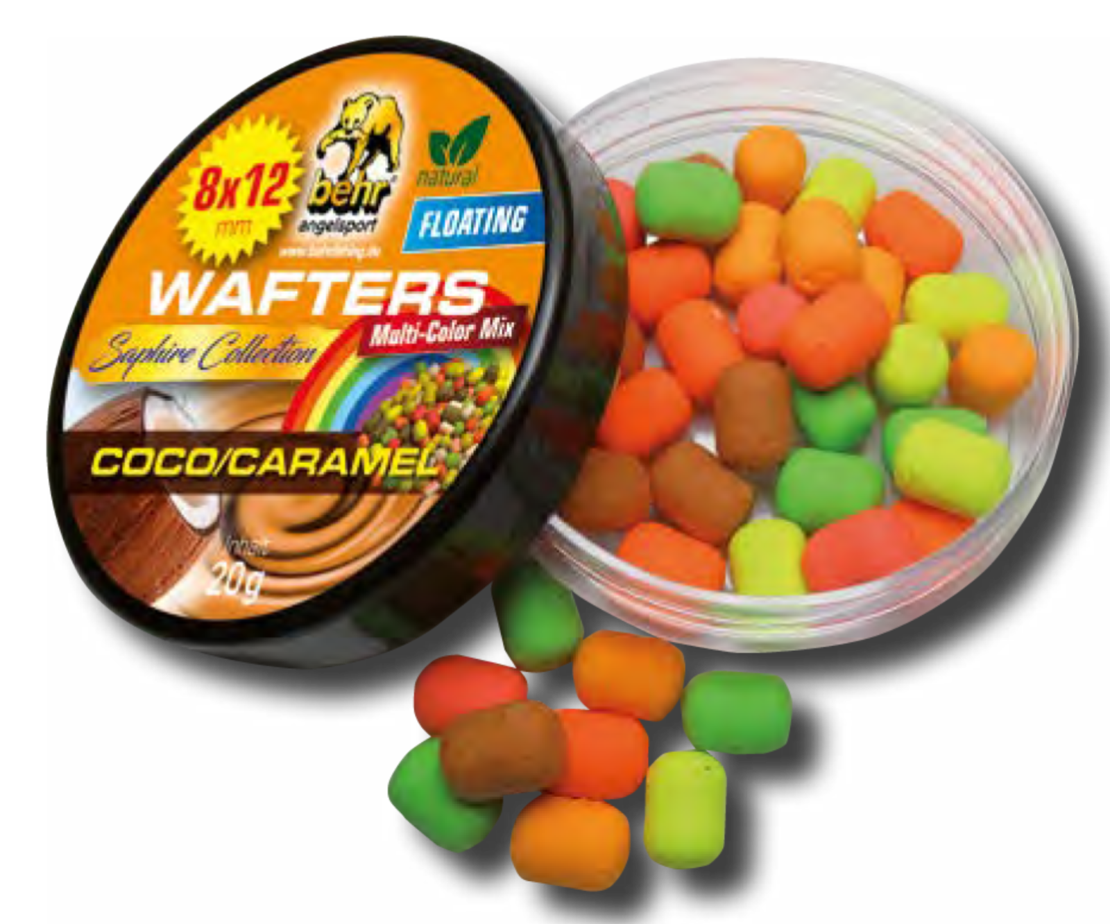 Gaufrettes multicolores 30 g