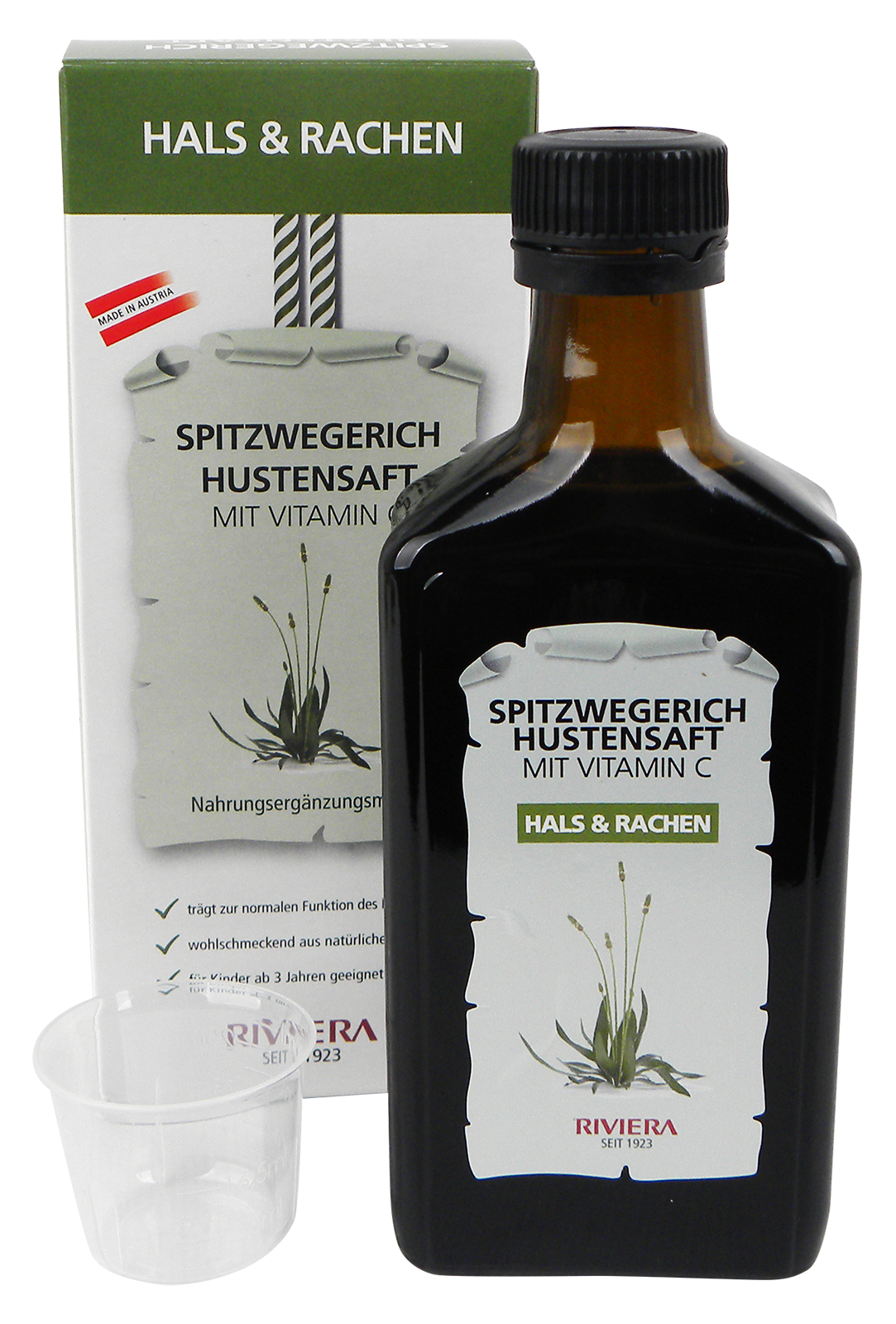 Spitzwegerich Saft mit Vitamin C 250ml