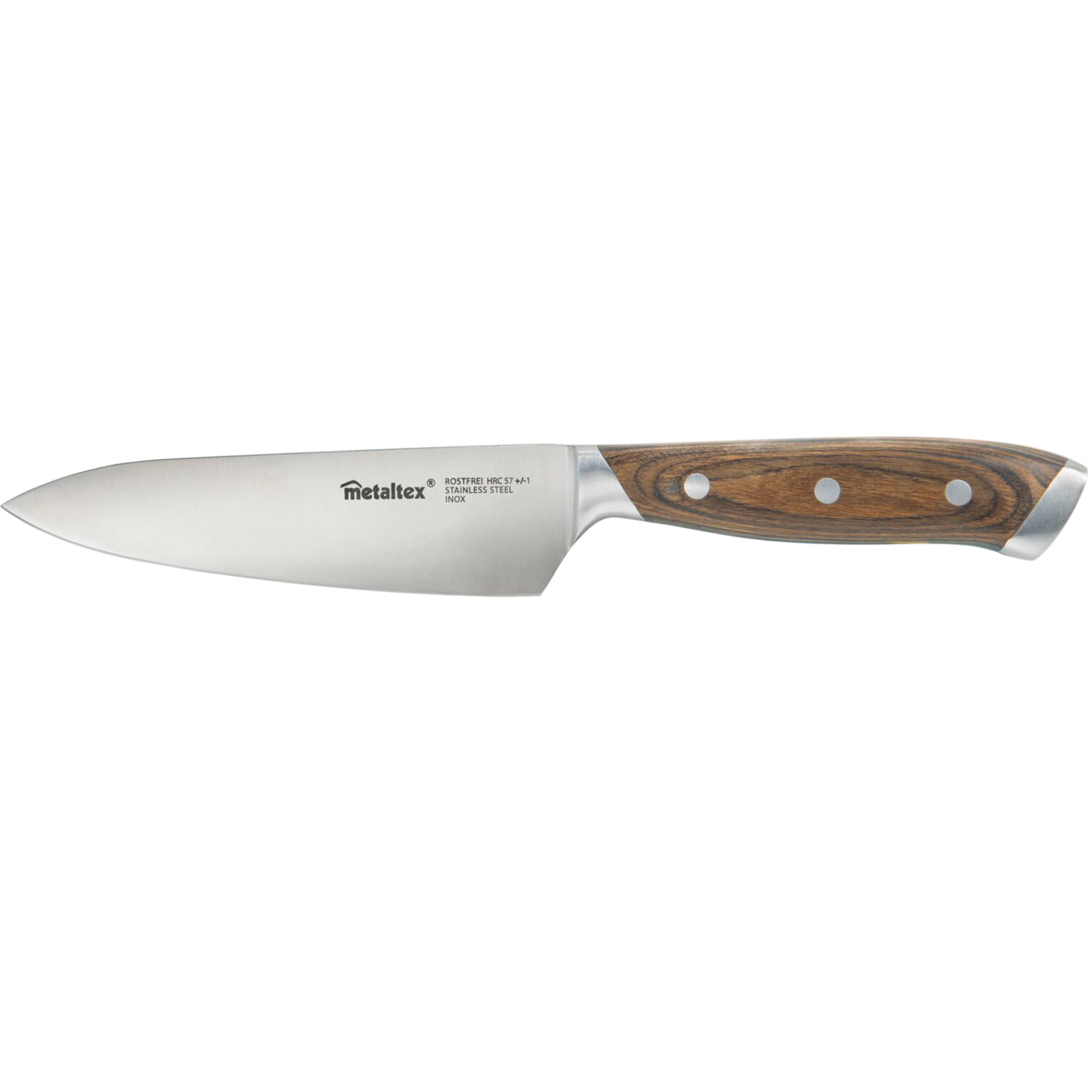  Couteau de chef avec manche en bois