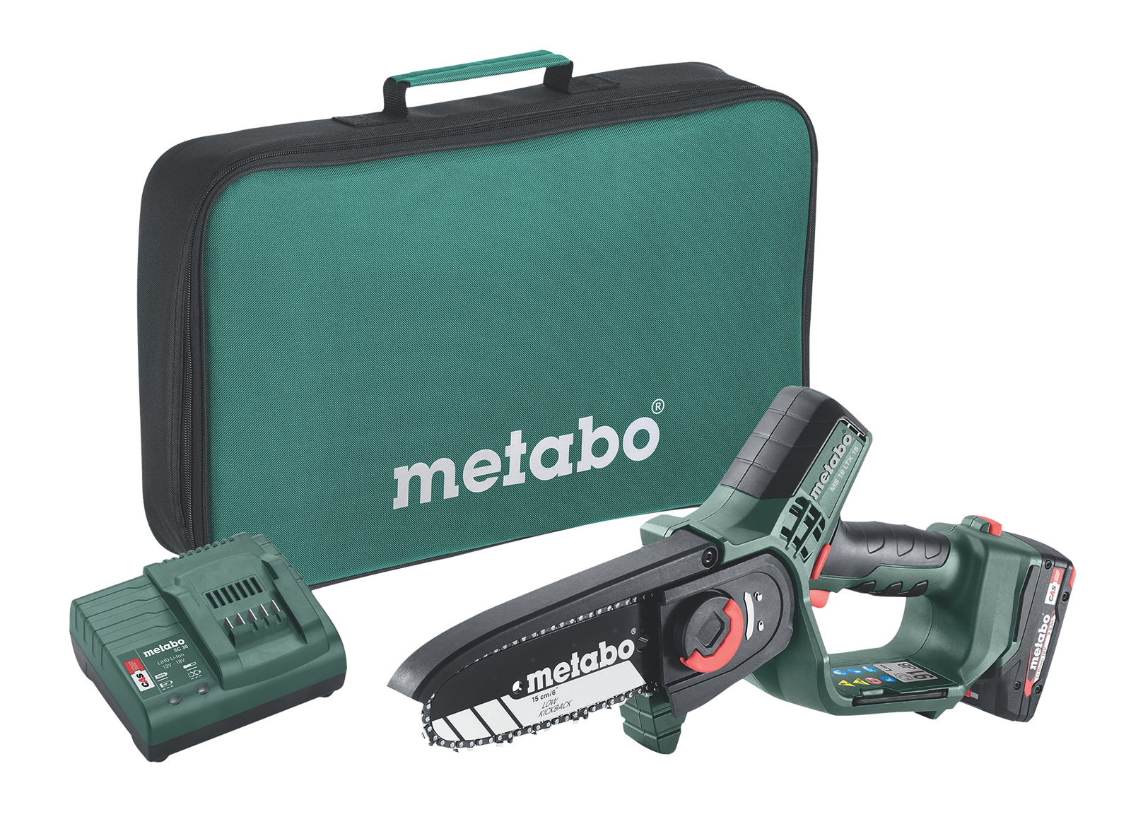 Batterie pour scie à bois MS18 LTX 15 avec sac à outils