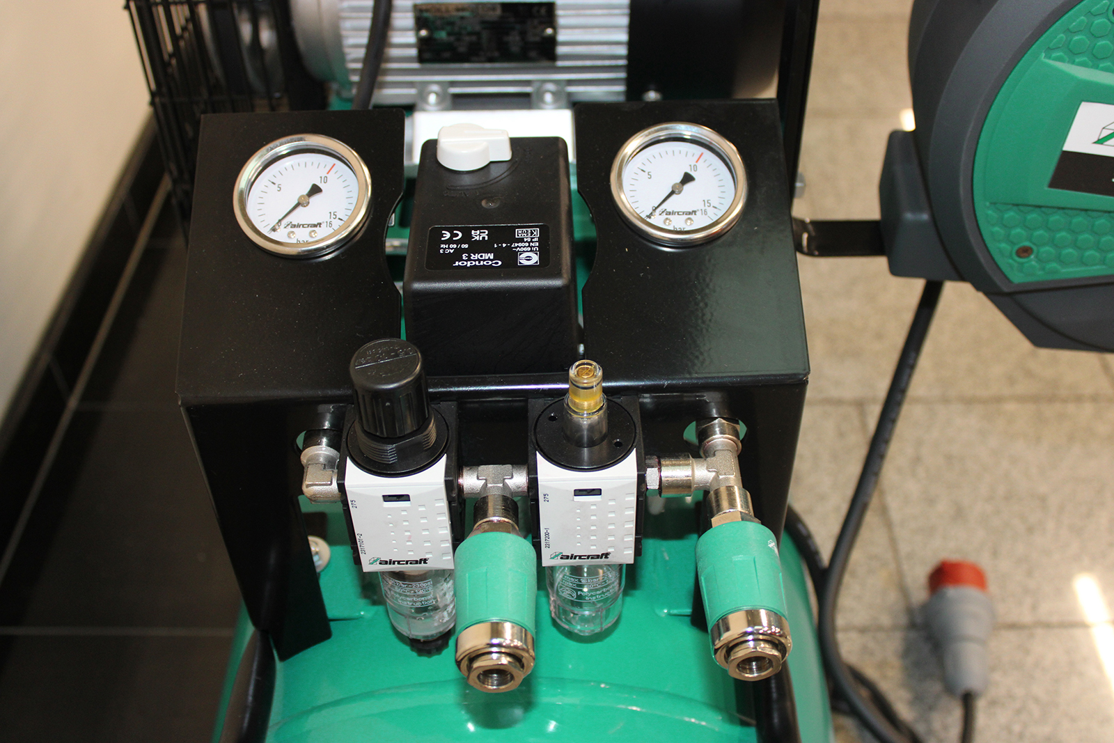 Kompressor Saugut 600-Set inkl. Aufroller