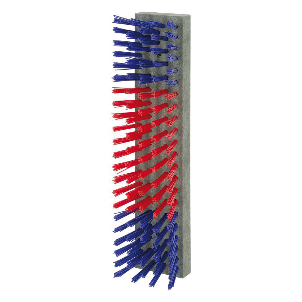 Brosse de rechange bleu/rouge, 50 x 10 cm