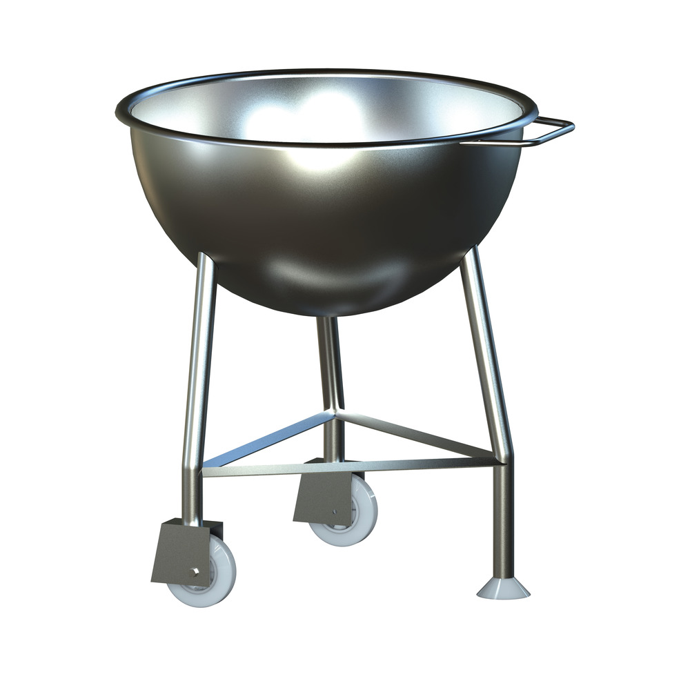 Forme sphérique Mengmulde en acier inoxydable