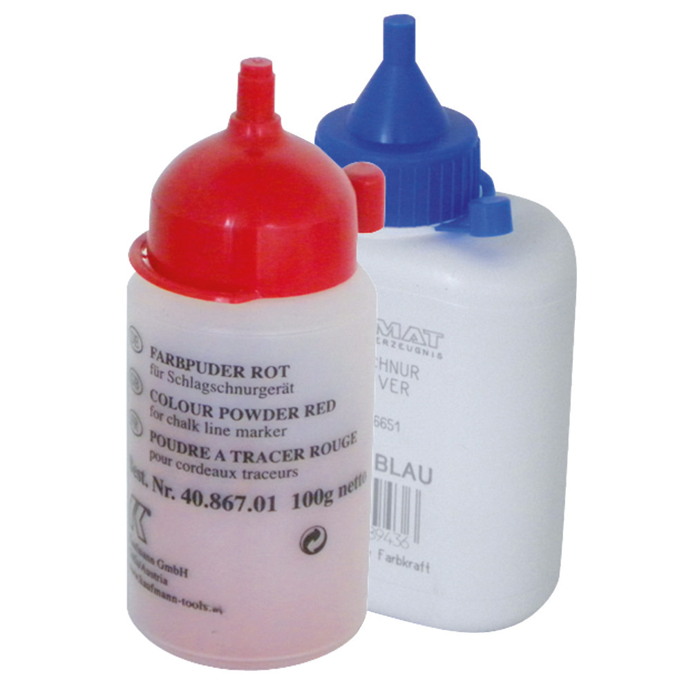 Poudre de couleur au dispositif de ligne de craie