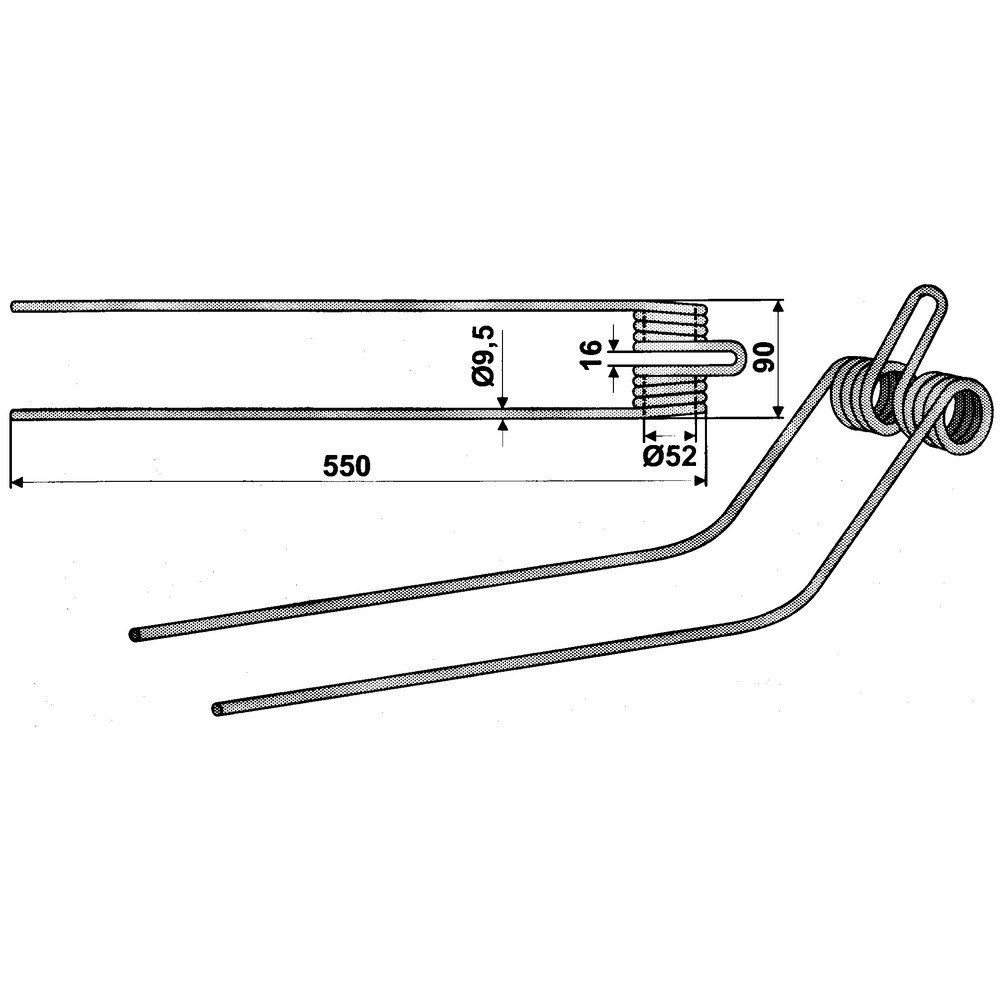 Kreiselschwaderzinke