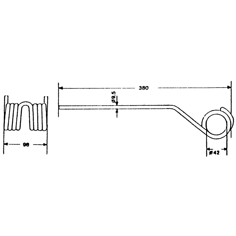 Dent KH pour retourneur tourbillonnant Volto