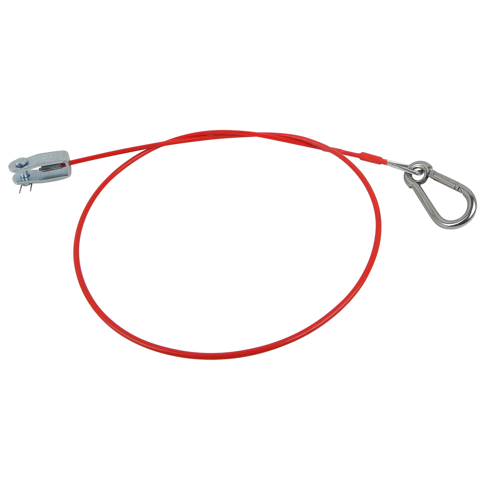 Corde de sécurité pour remorques de voitures 1000 mm