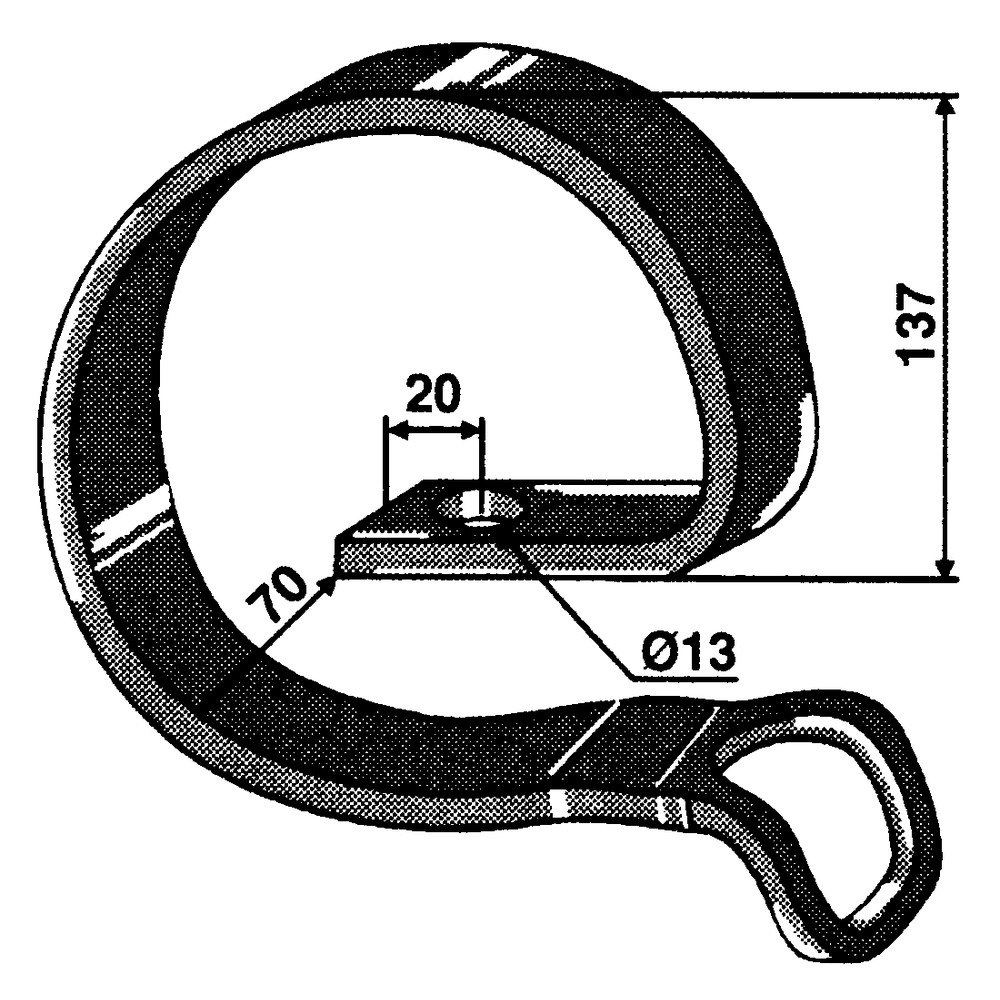 Ressort de renfort 45x12