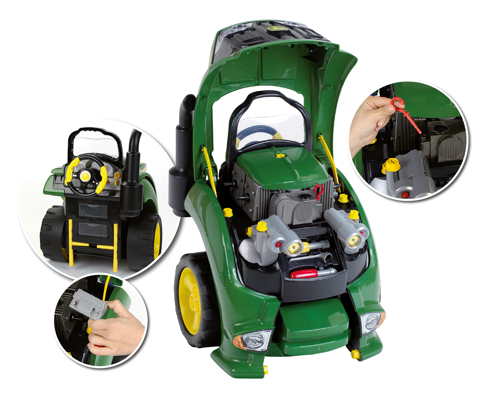 Motormontagetraktor John Deere