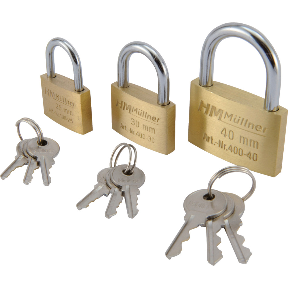 Jeu de cadenas, 3 pièces.