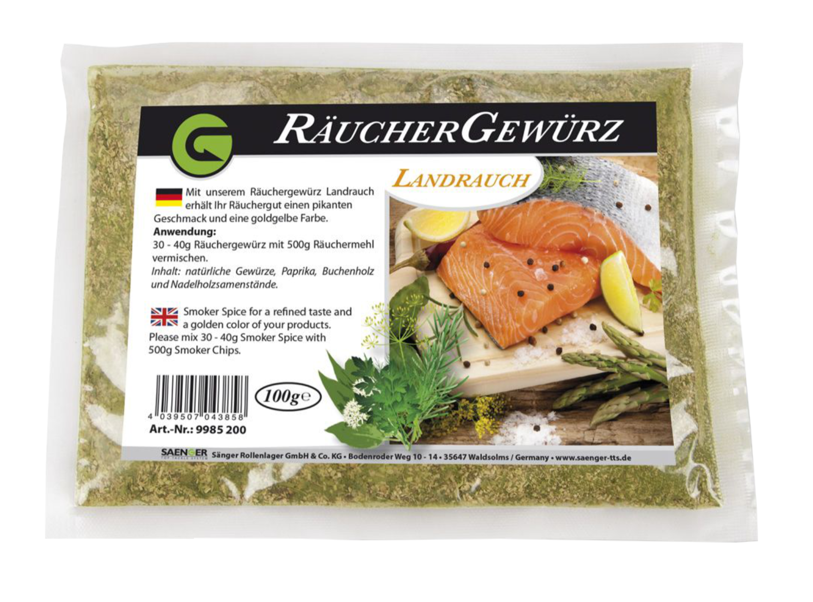 Épice à fumer Country Smoke 100 g