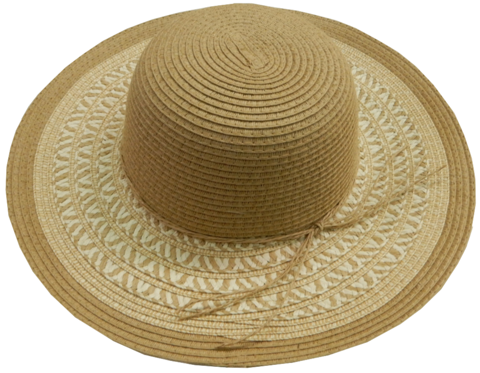 Strohhut Damen camel Universalgröße