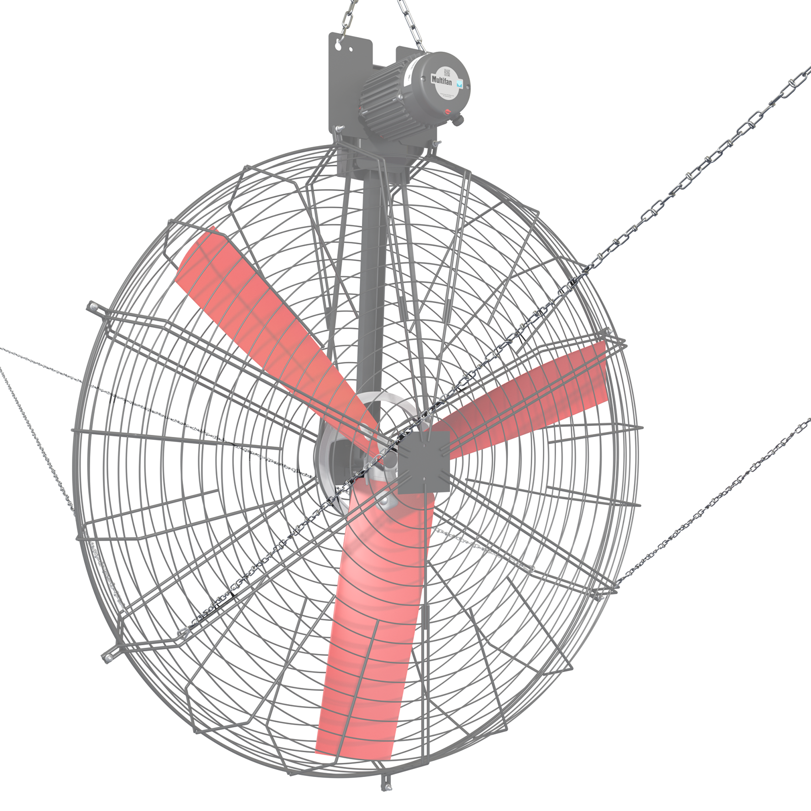 Aufhängesatz zu Korbventilator Ø 130 cm