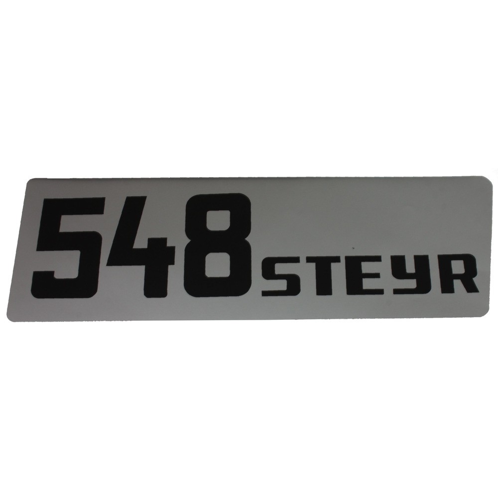 Étiquette Steyr Plus 548