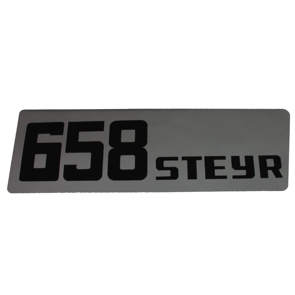 Étiquette Steyr Plus 658