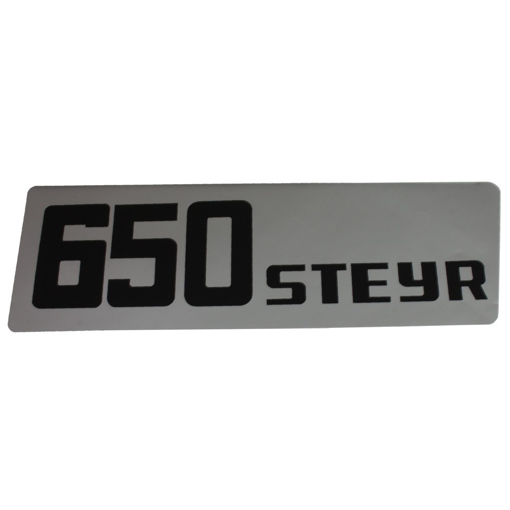 Étiquette Steyr Plus 650