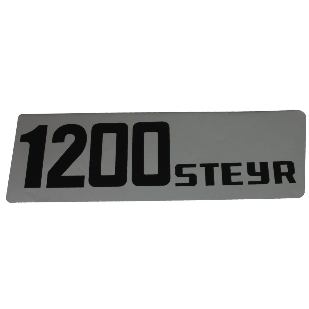Étiquette Steyr Plus 1200