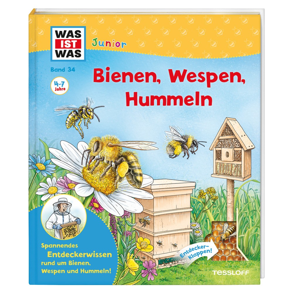 Bienen, Wespen, Hummeln WAS IST WAS Junior Band 34: