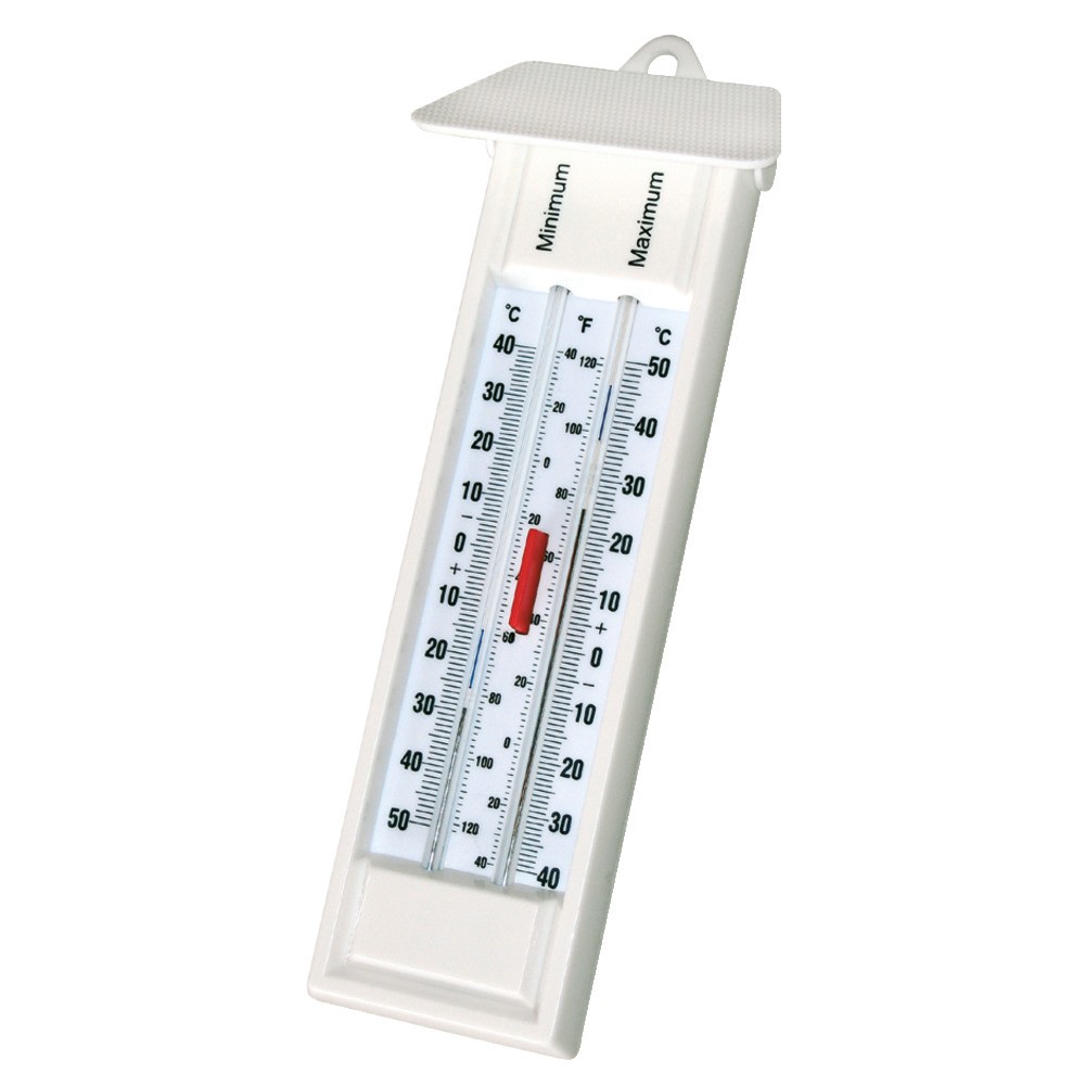Thermomètre maxi-mini sans mercure
