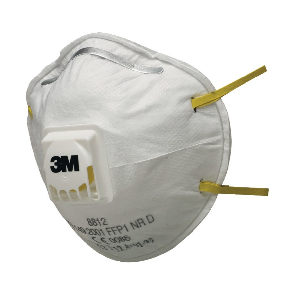 Masque de protection respiratoire FFP1, 8812 10 pièces